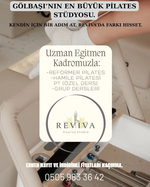 Reviva Pilates Studio — Gölbaşı pilates stüdyosu