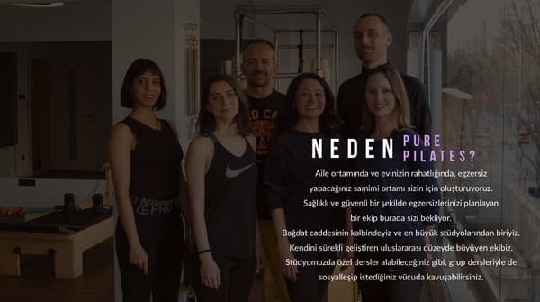 Pure Pilates Studio — Caddebostan pilates stüdyosu