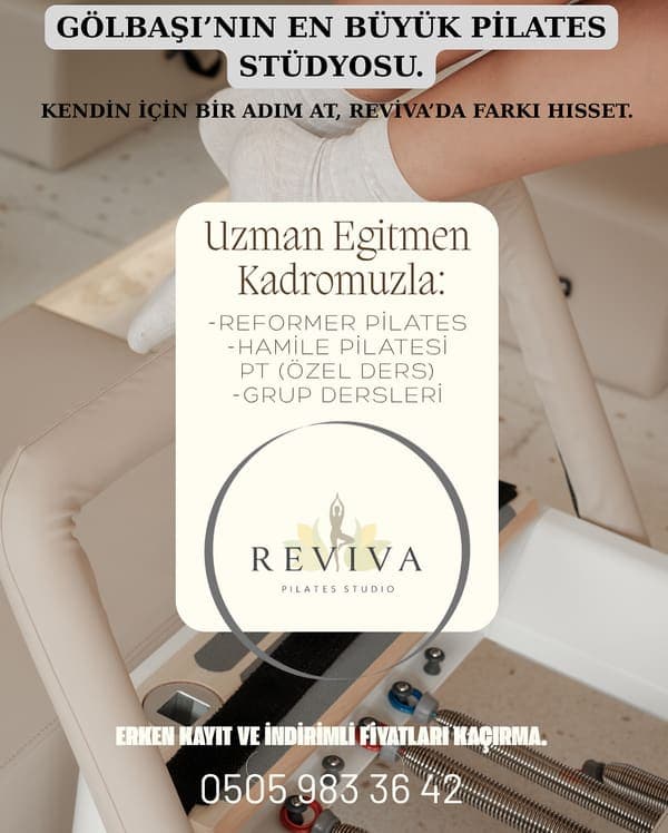 Reviva Pilates Studio — Gölbaşı pilates stüdyosu